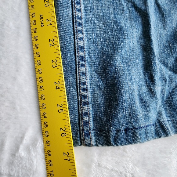 Vintage Eddie Bauer Carpenter Jeans Mens 29W 26L Denim Relaxed Straight Leg Blue - Picture 13 of 16